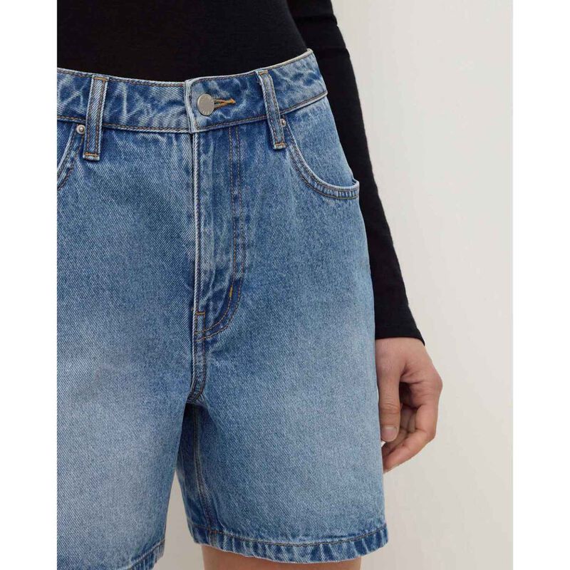 Assembly Label Mid Rise Vintage Denim Short Classic Blue image number 2